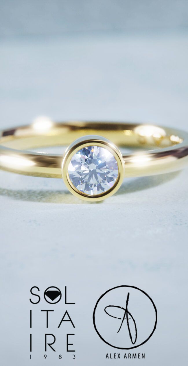 Solitaire x Alex Armen | Oval Diamond Engagement Ring Toronto