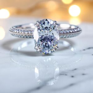Vintage Oval Engagement Ring