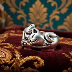 Dreaming Kitty Ring