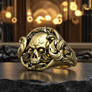 Skull Bloom Ring
