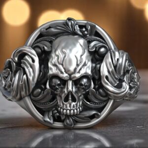 Skull Bloom Ring