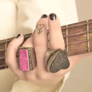 Bubble Gum Mint Ring: Muse & Fame Collection