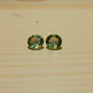 2.92tcw Green Sapphires